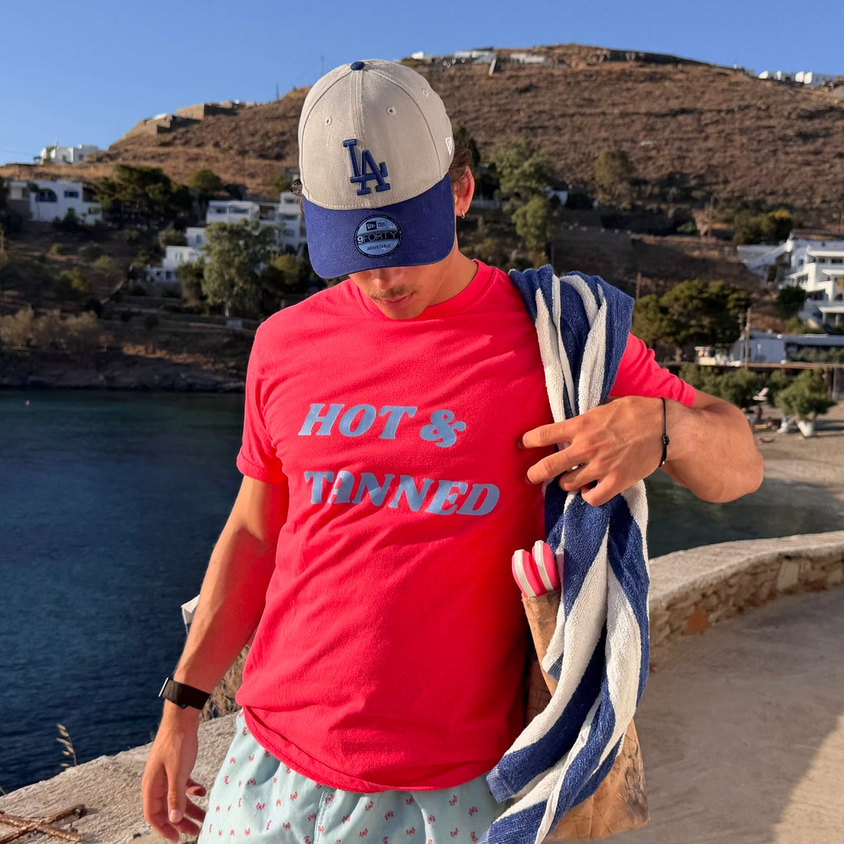 Summer Glow Tee, Cherry