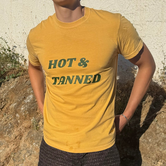 Summer Glow Tee, Yellow